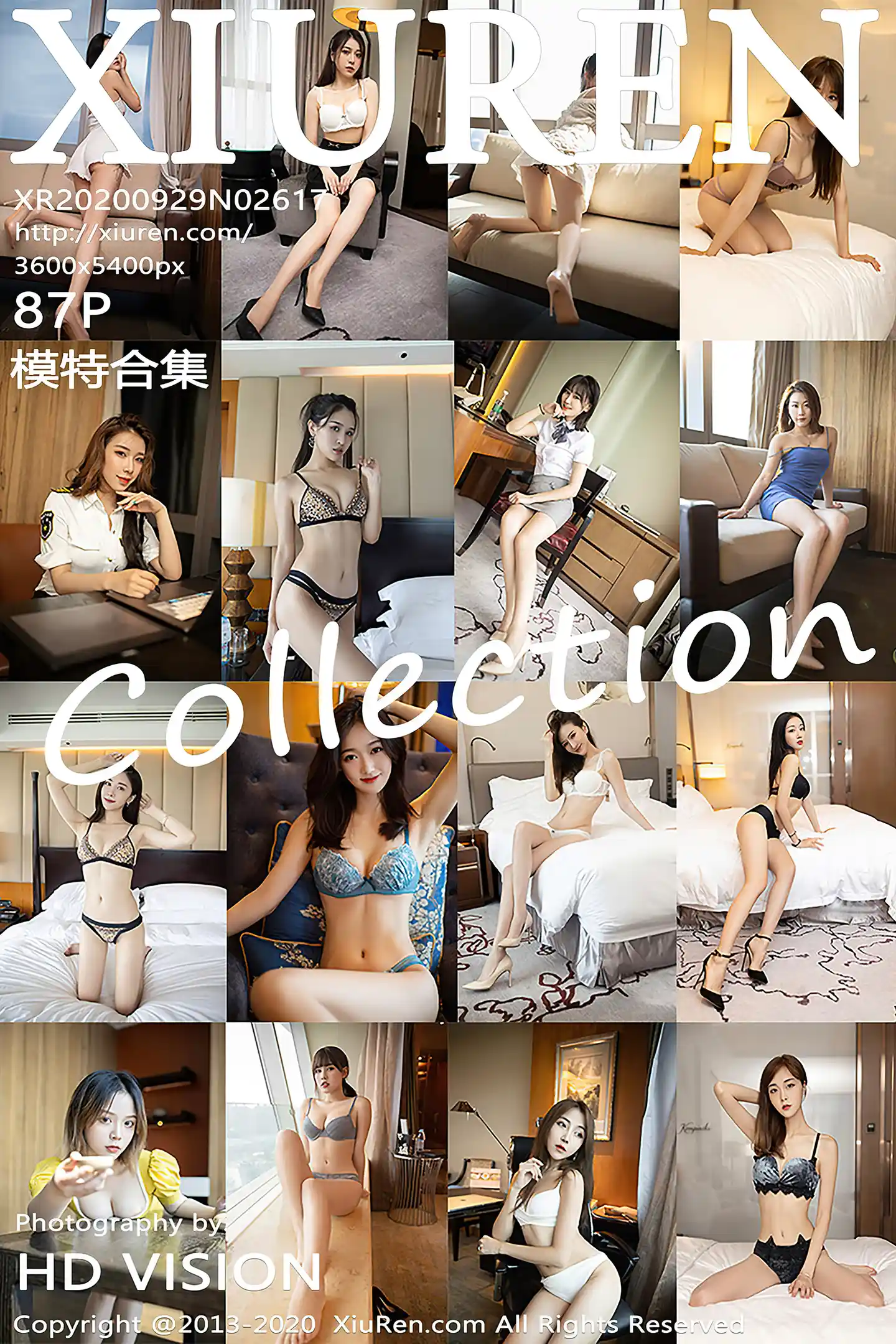 [XiuRen秀人网]No.2617_秀人模特合集18位新人麻豆私房性感内衣系列秀完美身材写真87P-秀人网 - XiuRen.Space
